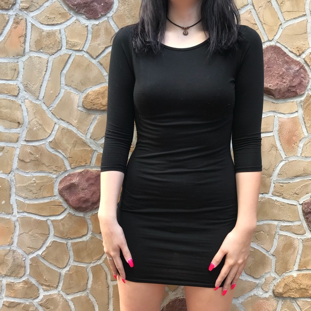 Black Long Sleeve Dress